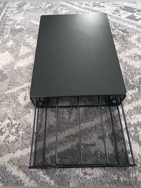 Black Coffee Mini K-Cup Storage Rack Drawer